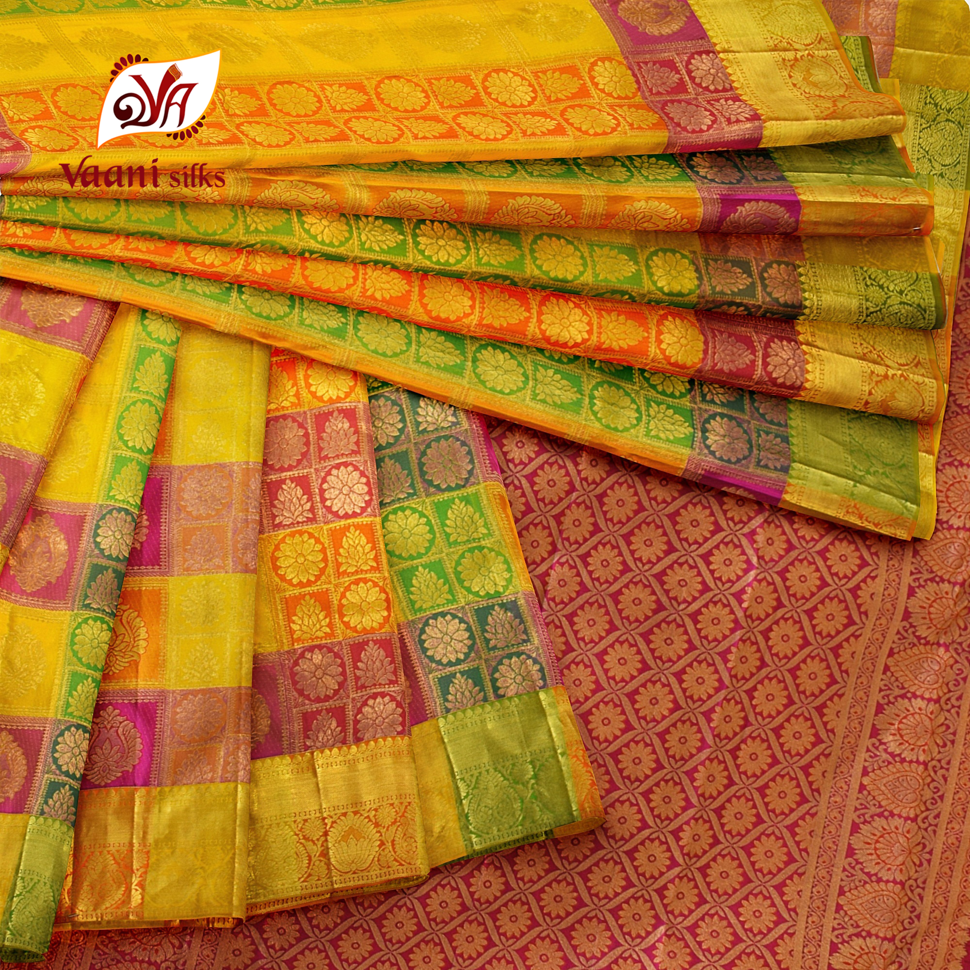 Manufacturer of Sirumugai Silk Sarees from Coimbatore by V MUTHUSWAMY SILKS